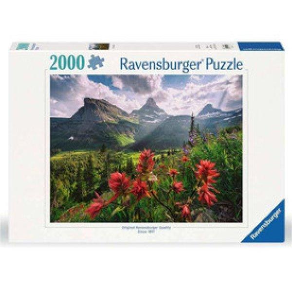 Puzzle 2000 db - Pristinai hegyek