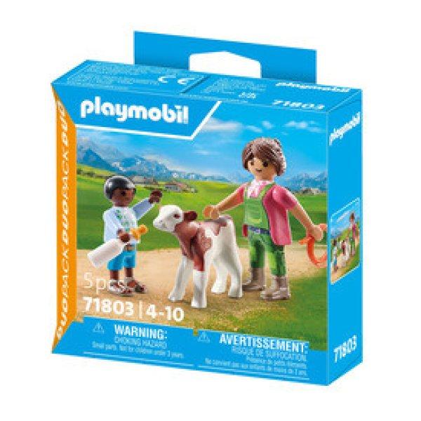 Playmobil: Duo Pack Farmer borjúval