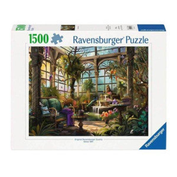 Puzzle 1500 db - Zöld ház