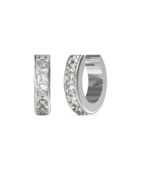 Guess Divatos acél fülbevaló kristályokkal Huggie Me
JUBE03134JWRHT/U