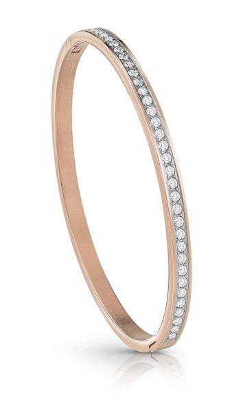 Guess Merev bronz karkötő kristályokkal Color My Day
JUBB02248JWRG 5,7 x 4,8 cm - D