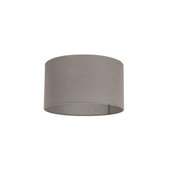 Pamut lámpabúra taupe kerek 35/35/20