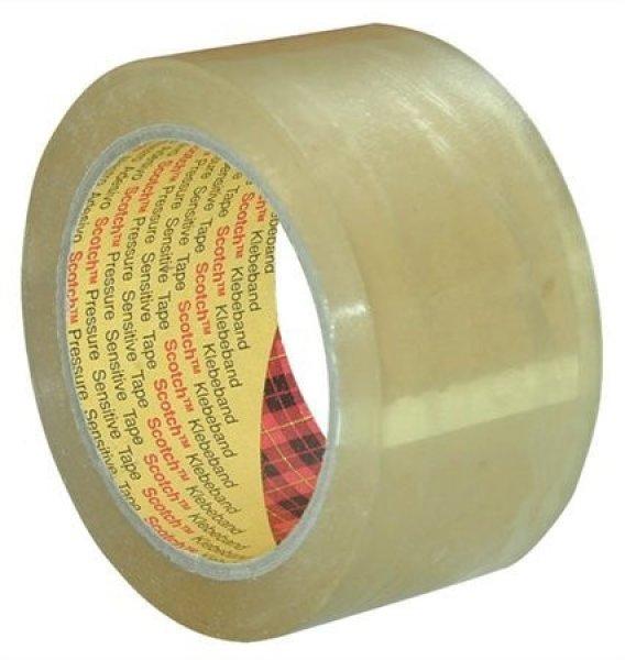 3M Scotch Csomagolószalag, 50mm x 66m, átlátszó