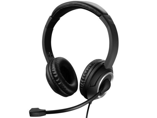 SANDBERG 126-16 sandberg fejhallgató - usb chat headset (mikrofon; usb;
hangerő szabályzó; 1,8m kábel; fekete)