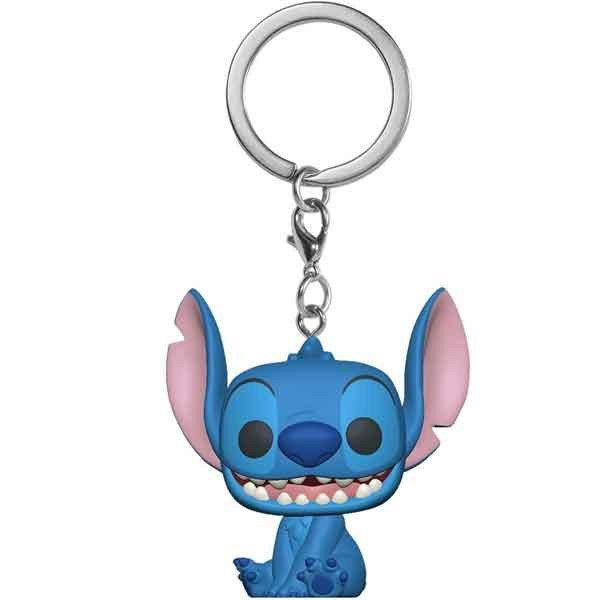 POP! Kulcstartó Stitch Seated (Lilo a Stitch)