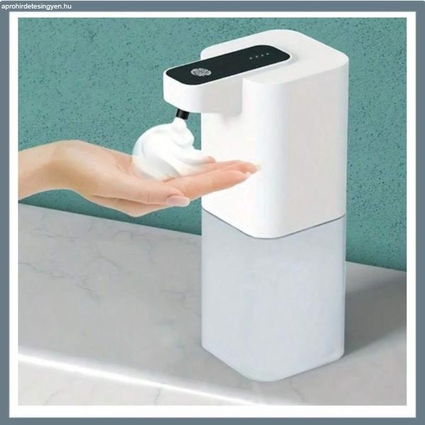 Érintésmentes automata szappanadagoló – 400 ml, USB-vel újratölthető,
habosító funkcióval 42388826