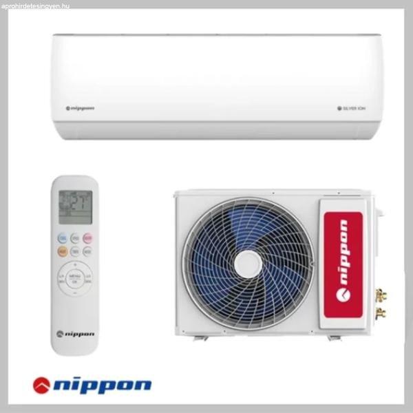 Nippon KFR 09DC SILVER ION SMART Inverteres Split Klíma Csepptálca Fűtéssel
és Beépített Wifivel 2,65kW BIT-KLI-017