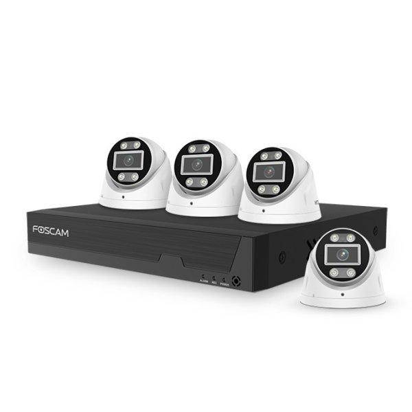Foscam FNA108E-T4-2T 8MP kamera rendszer