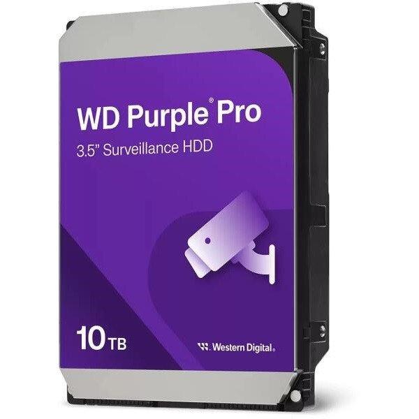 Western Digital Belső HDD 3.5" 10TB - WD102PURP (7200rpm, 512 MB puffer,
SATA3 - Purple Pro)