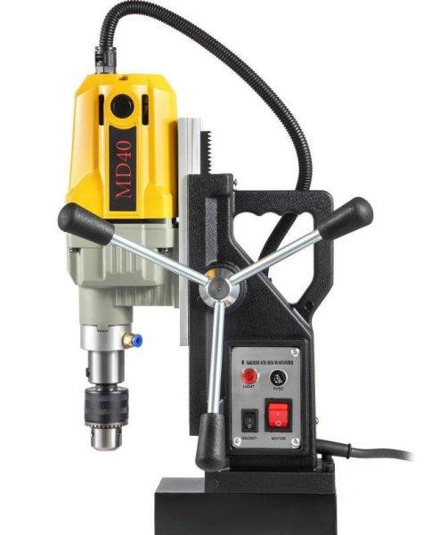 MD40 Mágnestalpas Fúrógép Készlet 1100 W-os teljesítménnyel, 7 db
fúróbittel, fúrási mélység 55 mm