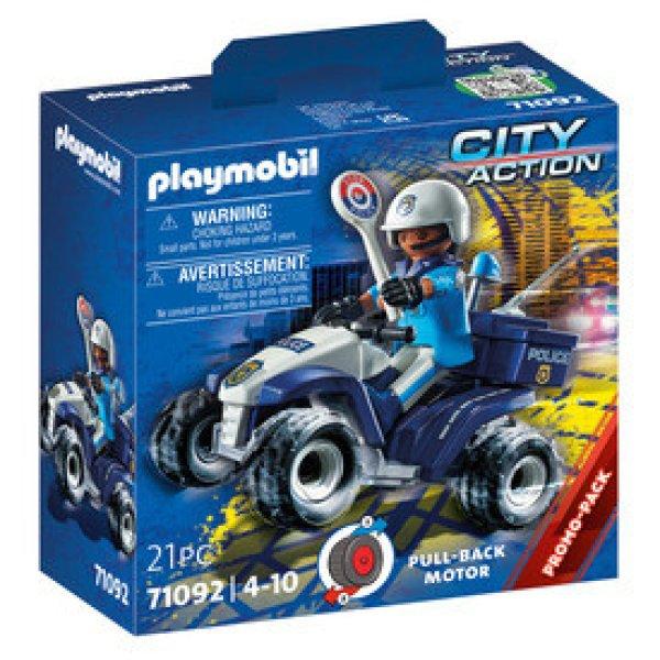 Playmobil: Rendőr Speed Quad