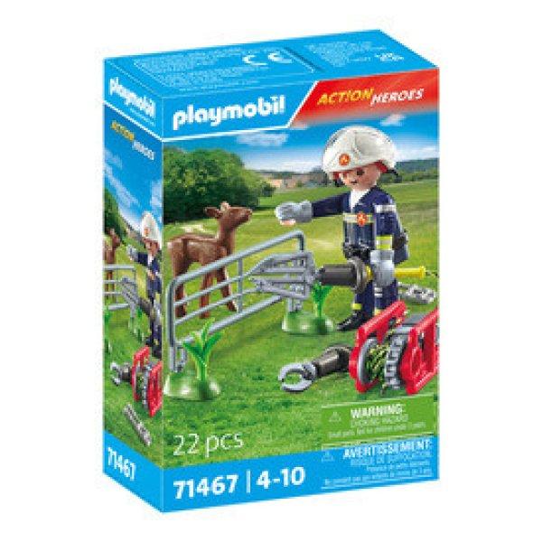Playmobil: Tűzoltó állatmentés közben