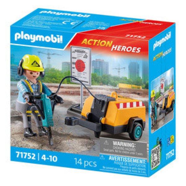 Playmobil: Útépítő légkalapáccsal