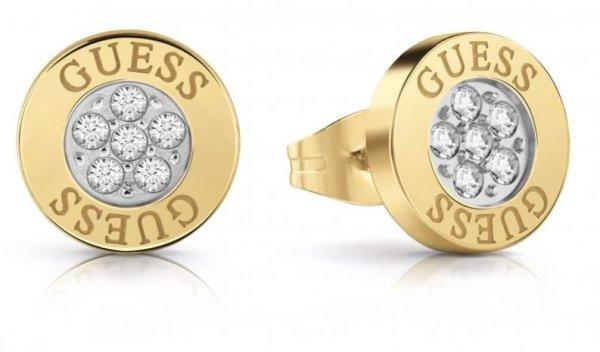 Guess Aranyozott bedugós fülbevaló cirkónium kövekkel
UBE78023
