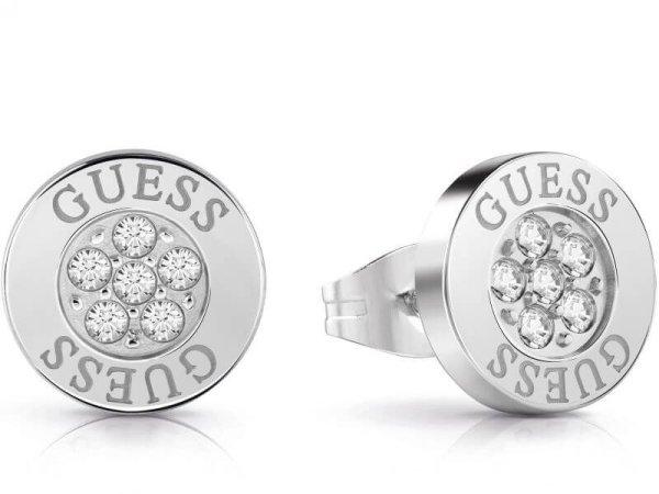 Guess Csillogó fülbevaló cirkónium kövekkel UBE78022