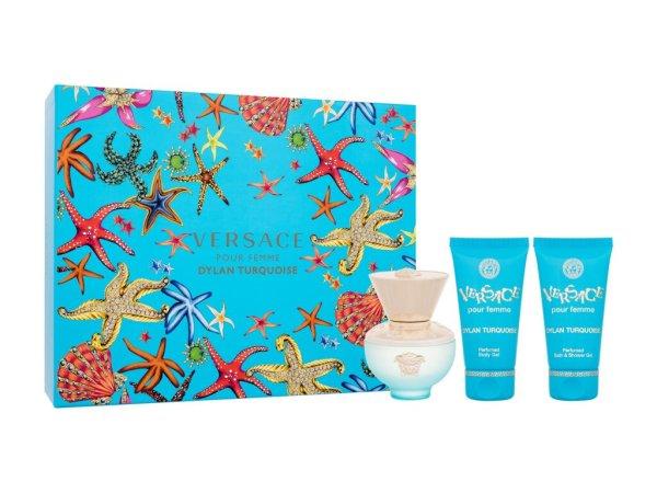 Versace Dylan Turquoise - EDT 50 ml + parfümözött testzselé
50 ml + tusfürdő 50 ml