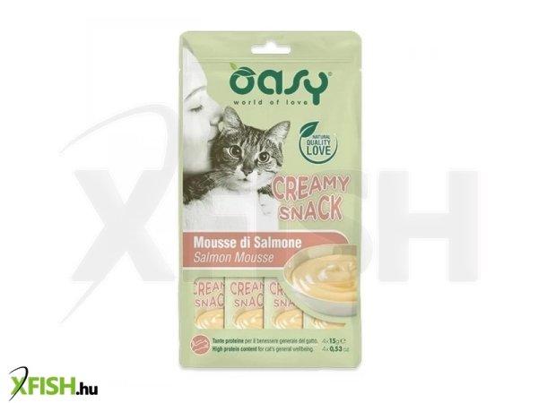 Oasy Cat Creamy Snack Salmon 4x15g