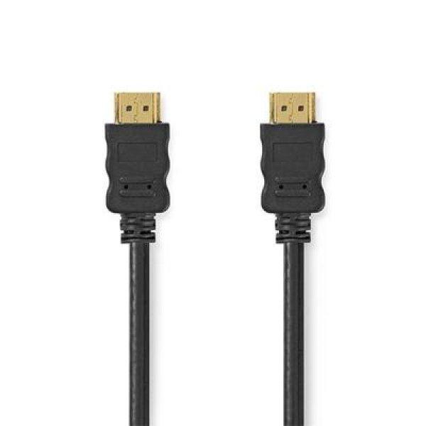 Nedis ultra HD HDMI kábel CVGL34060BK15, HDMI dugó - dugó, 4K@60Hz, ARC, 18
Gbps, aranyozott csatlakozók, hossz 1.5m