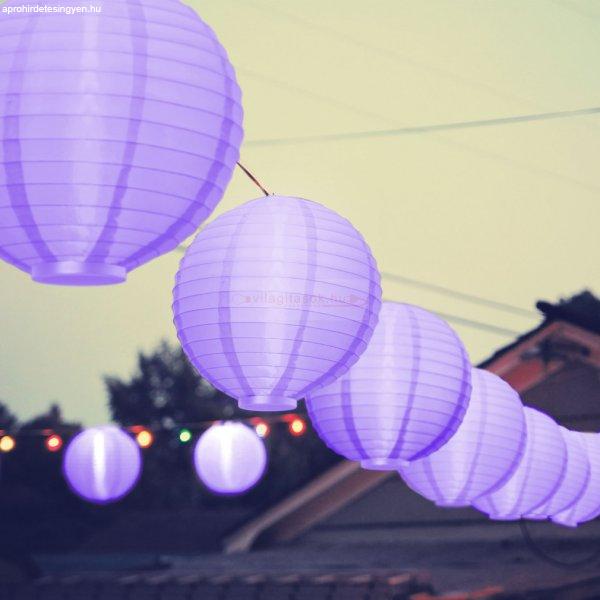 LED-es lampion - 1 LED - Lila - 2 x AAA