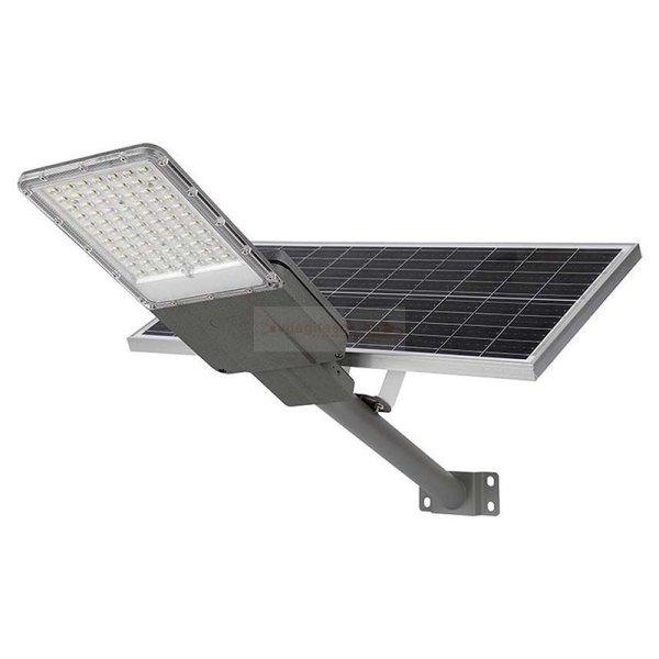 Napelemes utcai LED lámpa távirányítóval, tartórúddal 35W 3500Lm 4000K
IP65