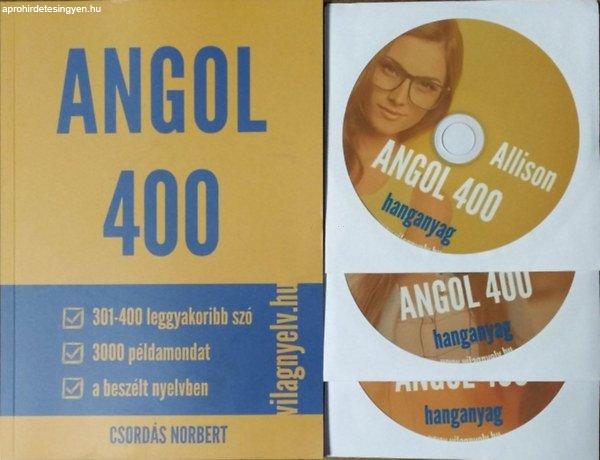 Angol 400 (301-400) + Hanganyag (3 CD) - Csordás Norbert