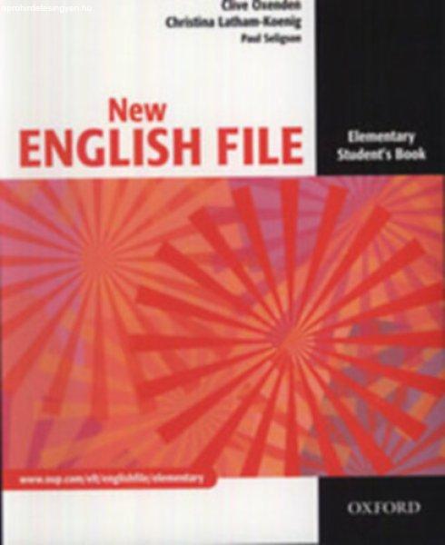 New English File - Elementary Student's Book - Clive Oxegen - Christina
Latham-Koenig - Paul Seligson