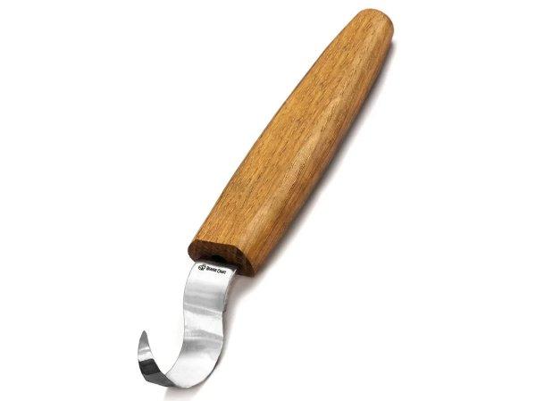 BeaverCraft SK1Oak - 25 mm, Oak Handle kanálfaragó kés - jobb