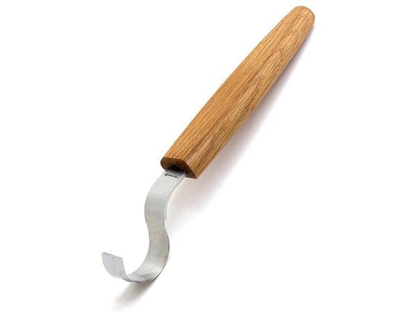 BeaverCraft SK2Oak - 30 mm, Oak Handle kanálfaragó kés - jobb