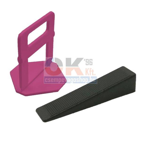 SKTeco20 lapszintező, 100db ÉK + 500db TALP, 1,5mm, 4-15mm (skteco20115cs13)