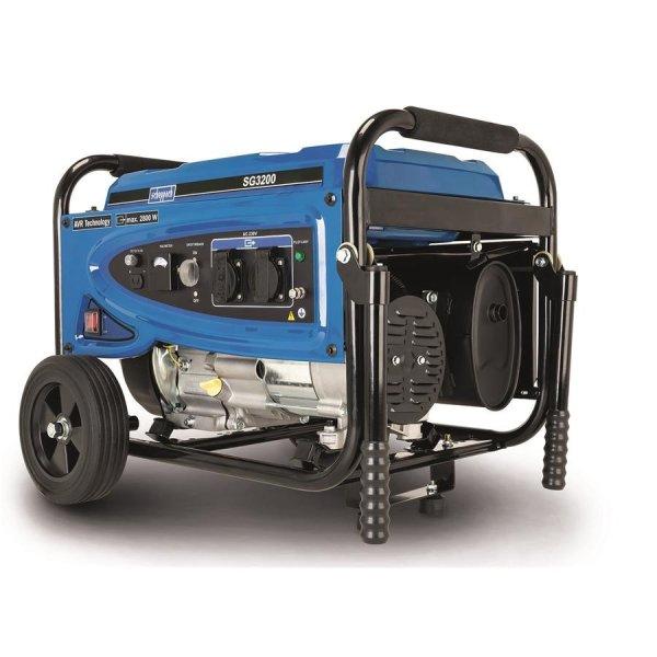 Scheppach SG 3200 vázszerkezetes áramfejlesztő - 2800 W