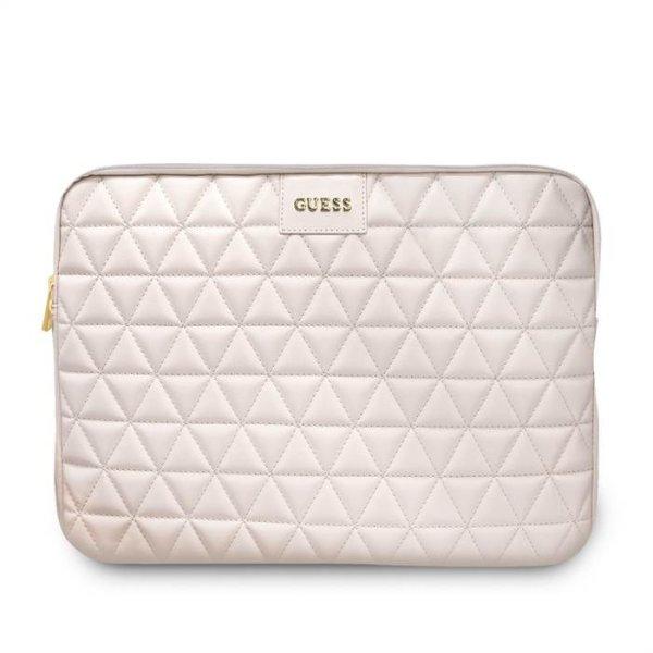 GUESS GUCS13QLPK 13'' Notebook Táska - Púder Rózsaszín