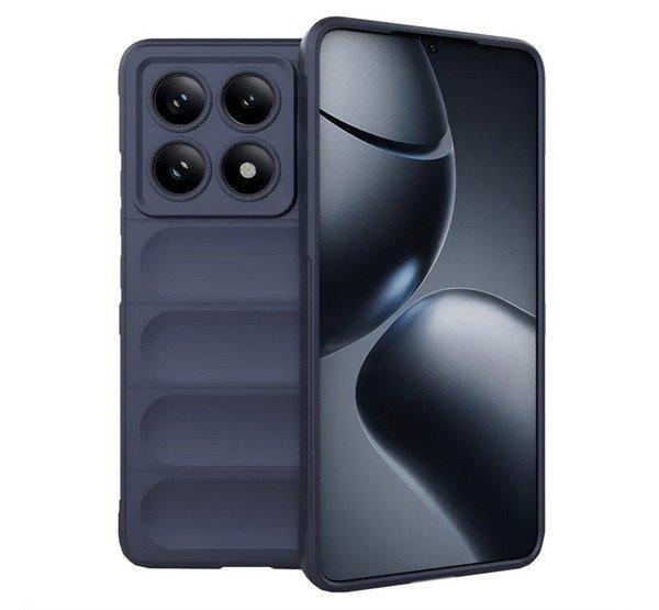 Szilikon telefonvédő (ütésállóság, kameravédő, 3D) SÖTÉTKÉK Xiaomi
Redmi Note 14 Pro 5G