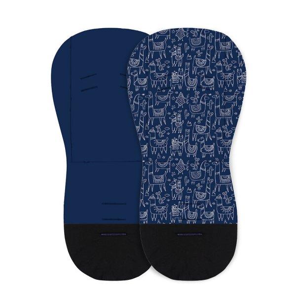 Petite&Mars Ülésbetét babakocsiba Foamy Blue Lama