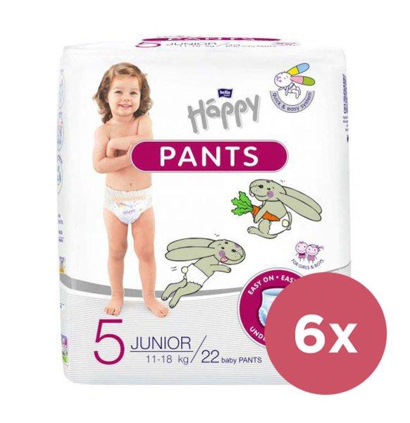 BELLA HAPPY Pants Pelenkanadrág egyszer használatos 5 Junior (11-18 kg) 132 db
- HAVI CSOMAG