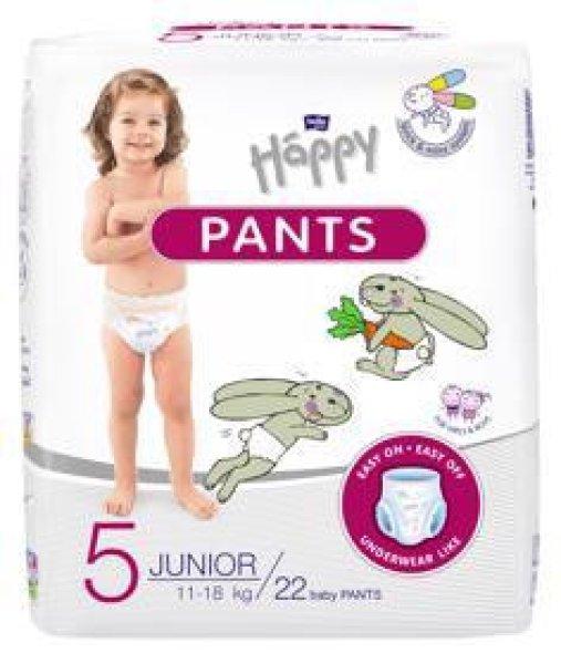 BELLA HAPPY Pants Pelenkanadrág egyszer használatos 5 Junior (11-18 kg) 22 db