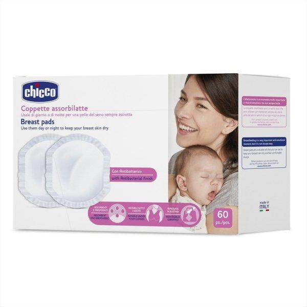 CHICCO Antibakteriális melltartóbetétek 60 db