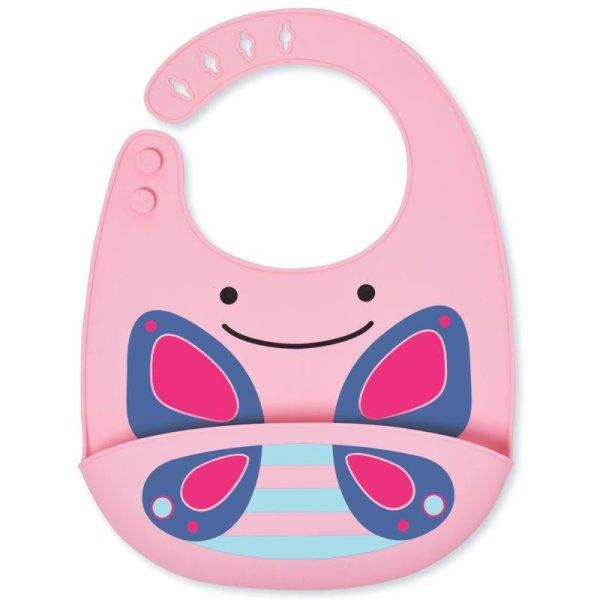 SKIP HOP Zoo Szilikon Előke Pillangó 6h+