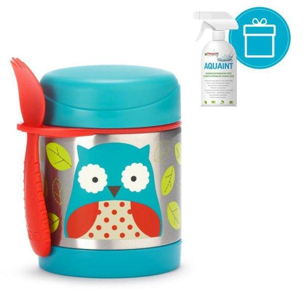 SKIP HOP Zoo Hőtartó ételtermosz kanállal / villával Bagoly 325ml, 3+ +
AQUAINT 500 ml