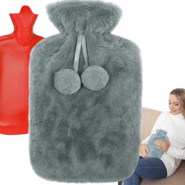 Melegvizes palack 1,7l - szürke