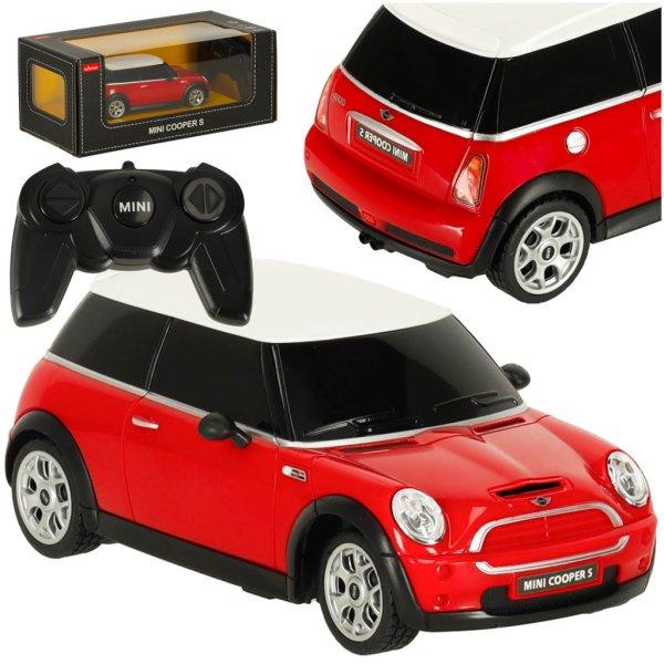 Távirányítós Mini Cooper S 1:27 - piros