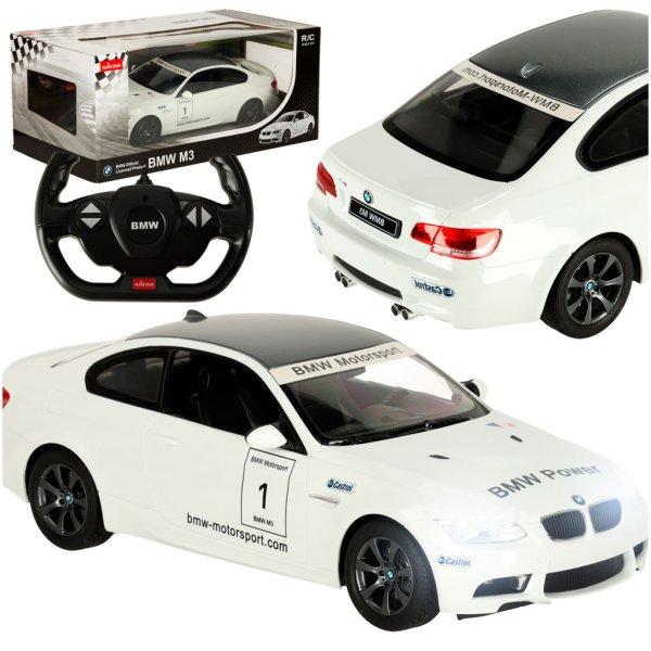 Távirányítós BMW M3 1:14 - fehér