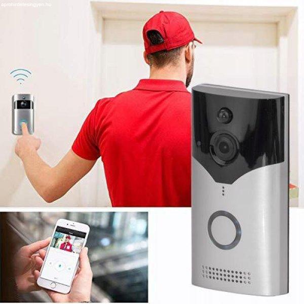 Vezeték nélküli WIFI videó csengő éjjeli látással