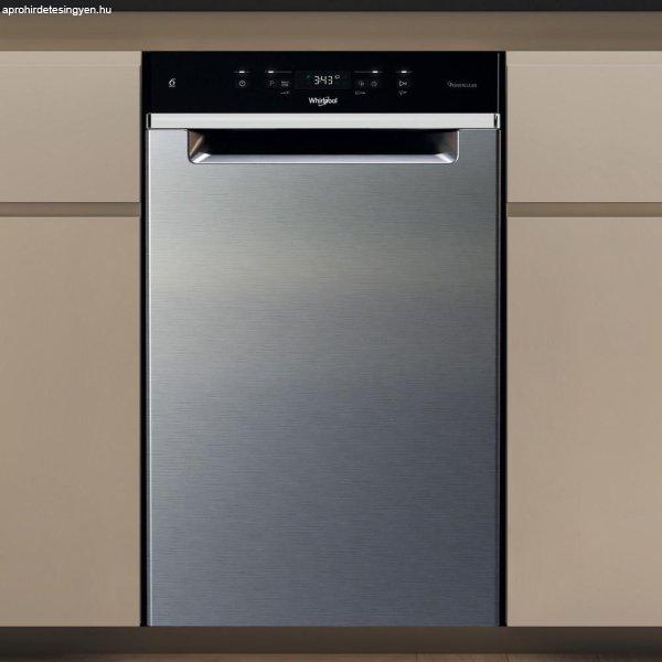 Whirlpool WH3UC10BS7A0X pult alá építhető mosogatógép