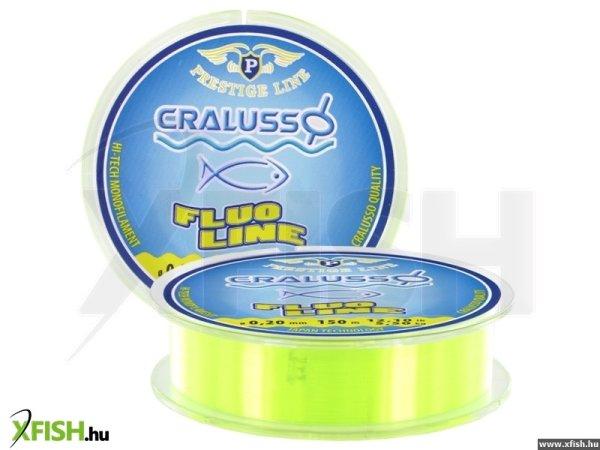 Cralusso Zsinór Fluo Sárga Prestige 0,22Mm 350M