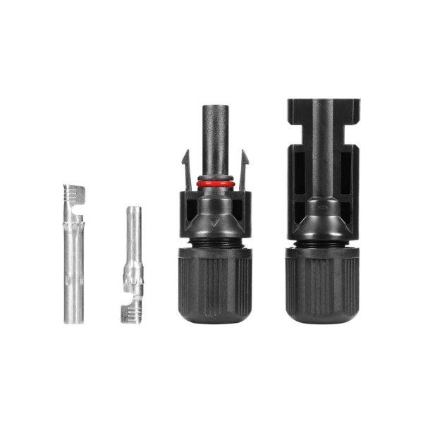 MC4 napelem csatlakozó lengő 30A 4-6 mm2 párban IP67