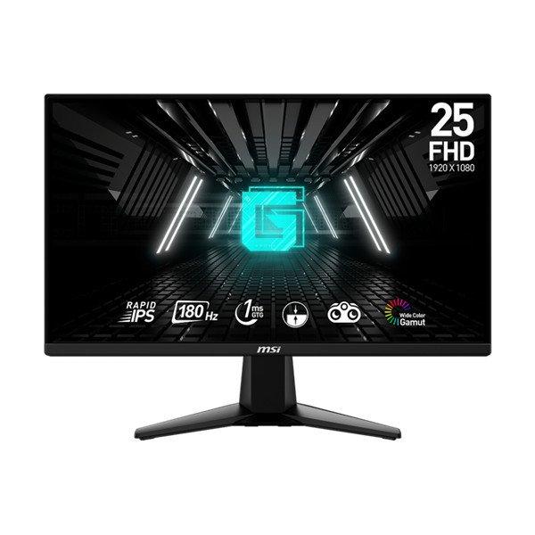MSI Monitor GAMING G255F Rapid IPS LED 24,5" FHD 1920x1080, 16:9, 1000:1
CR, 300cd/m2, 1ms, 180Hz, DP, 2x HDMI