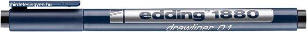 Tusfilc, 0,1 mm, EDDING "1880", fekete