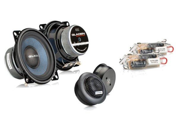 Gladen Audio ALPHA 100 két utas autóhifi hangszóró 