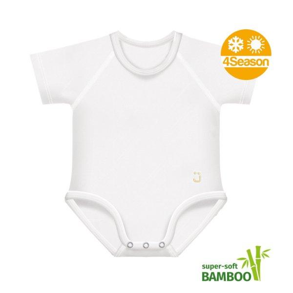 J Bimbi kombidressz 0-36 hó bambusz 4 Seasons fehér 12042