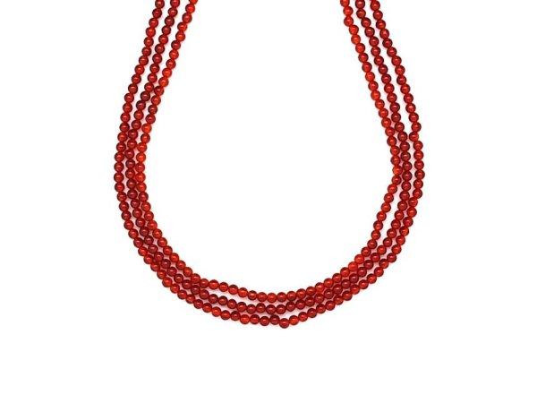 Karneol sötét golyó 2-3mm